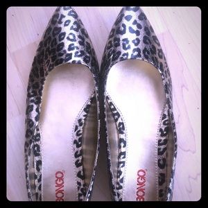 BONGO leopard flats